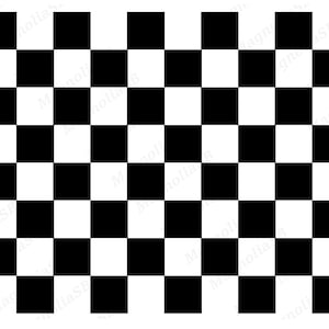 Schackrutigt sömlöst mönster: SVG, PNG, JPG, Vektor (digital nedladdning)