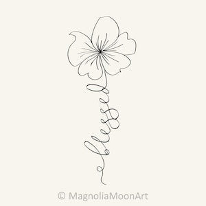 Gezegende handgeschreven bloem svg, christelijk geloof illustraties, bloemen vector, PNG jpg dxf, religieus symbool svg, shirtontwerp