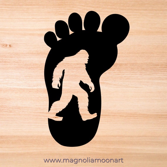 Yeti Sasquatch Footprint Bigfoot HuntingスペアジープラングラーCamper SUVタイヤカバー 29