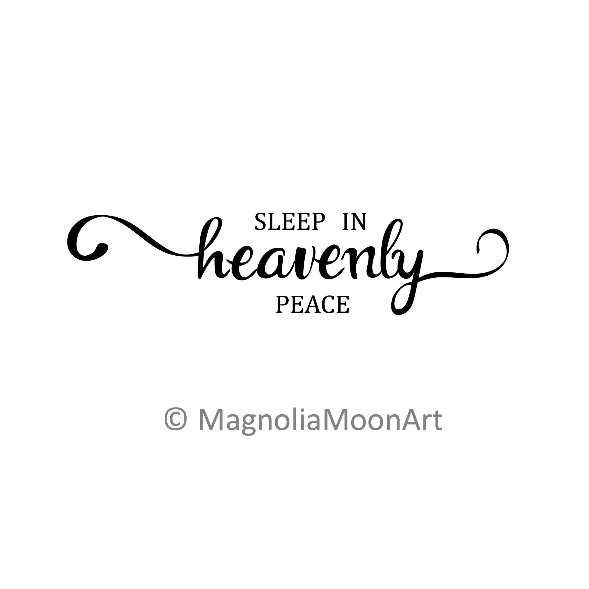 Sleep in Heavenly Peace SVG: Christmas Silent Night Lyrics (digital Cut  File) - Etsy, image size:2000x2000