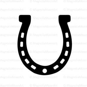 Hufeisen SVG-Datei | Hufeisen-Schnittdatei | Hufeisen-Silhouette | PNG | dxf Datei für Laserschnitt | Hufeisen Clip Art | hufeisen vektor
