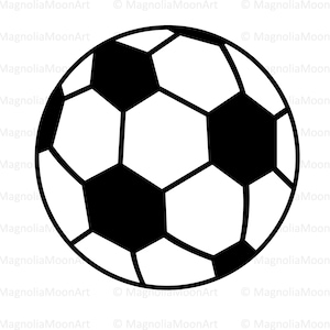 Soccer Ball SVG: Football Cut File for Cricut
