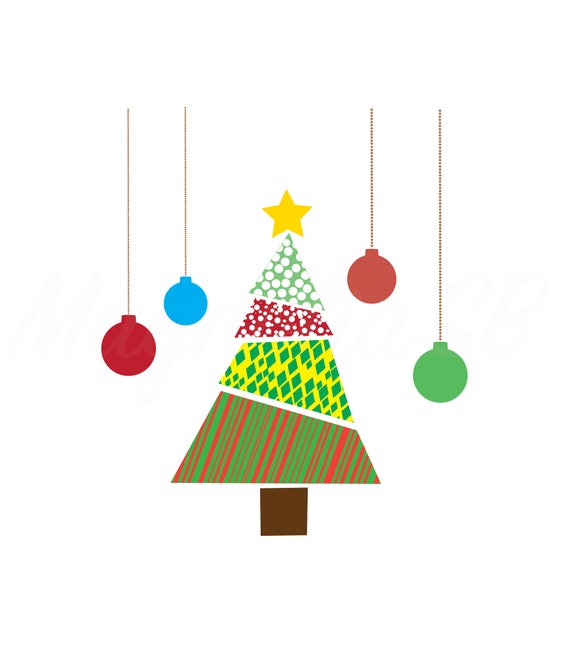 Download Free Christmas Tree Svg Christmas Tree Dxf Christmas Clipart Etsy SVG DXF Cut File