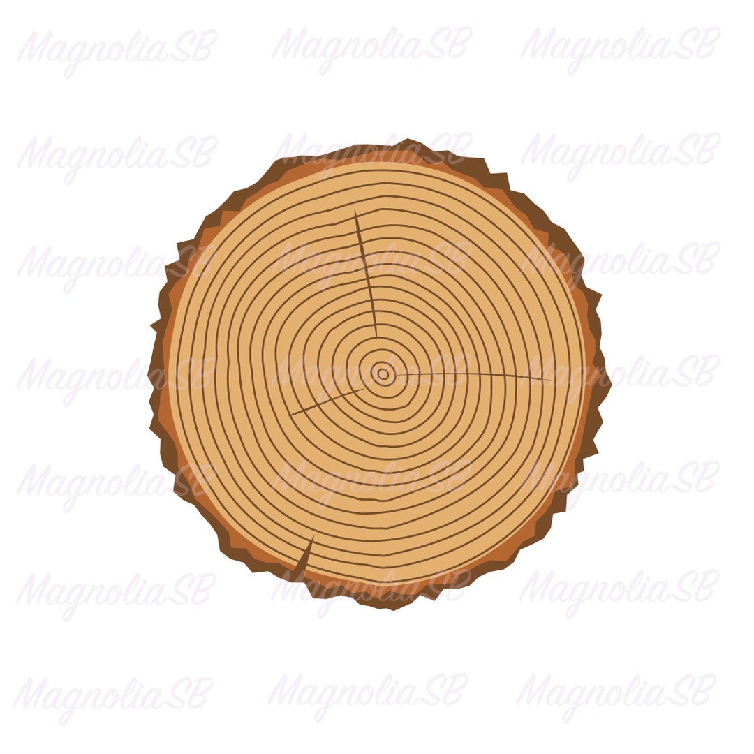 Tree Rings SVG, Tree Ring Svg, Cut File for Cricut, PNG, Dxf File for ...