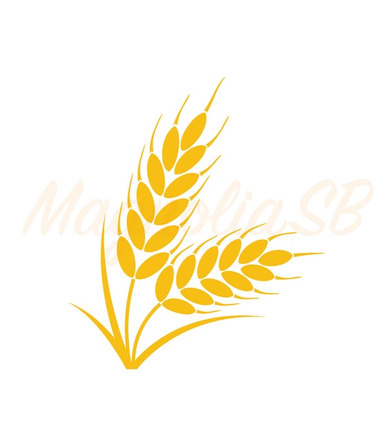 Download Wheat SVG/ Wheat DXF/ Wheat Clipart/ Wheat cutting vector ...