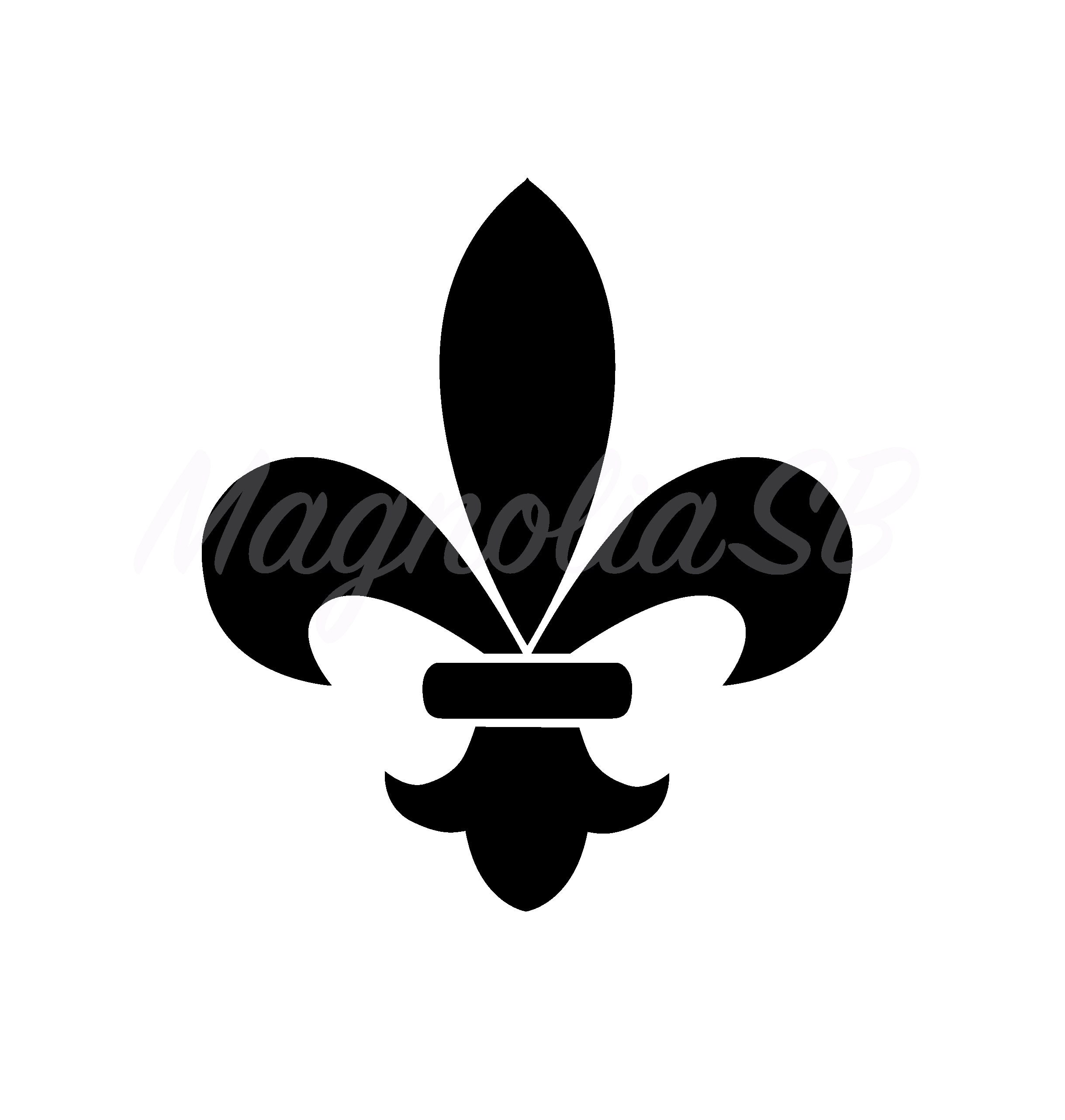 Fleur De Lis SVG Fleur De Lis DXF French Lily Clipart 