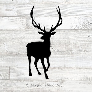 Elch im Freien Wildtiere SVG, Cricut Cut-Datei, Geschenk für Elchjäger, Elch Jagdhütte Wandkunst, kommerzielle Nutzung, Laser-Plasma-Schnitt