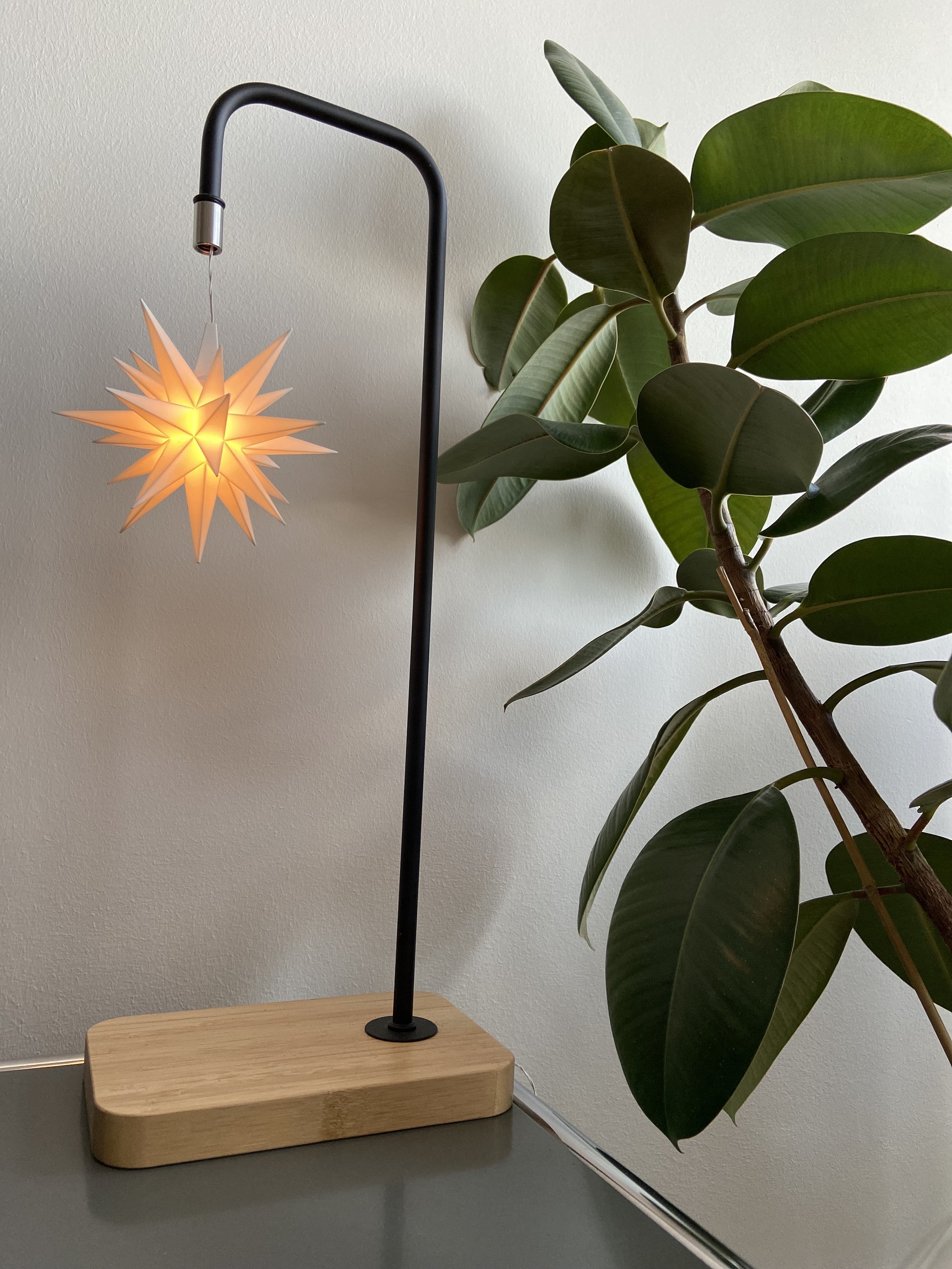 Halterung für Herrnhuter Stern Weichnachtsstern Leuchtstern Tischlampe Leuchte Etsy.de