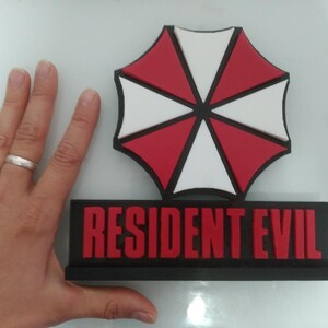 Cartel Resident Evil PEQUEÑO cm