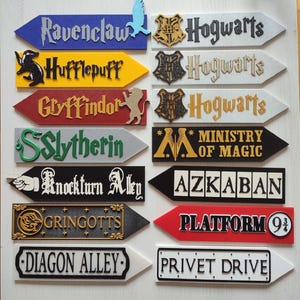 Pfeilrichtungs-Thema Harry Potter