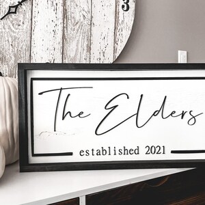 Wedding Gift, Wedding gift Sign, Custom Sign, Last Name Sign