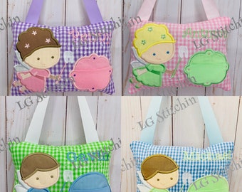 Tooth fairy pillow customized lost tooth personalized pillow fairy pillow tooth pillow