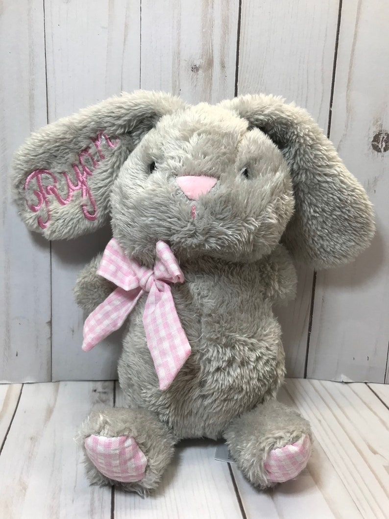 Stuffed bunny custom rabbit long ears easter gift baby gift | Etsy