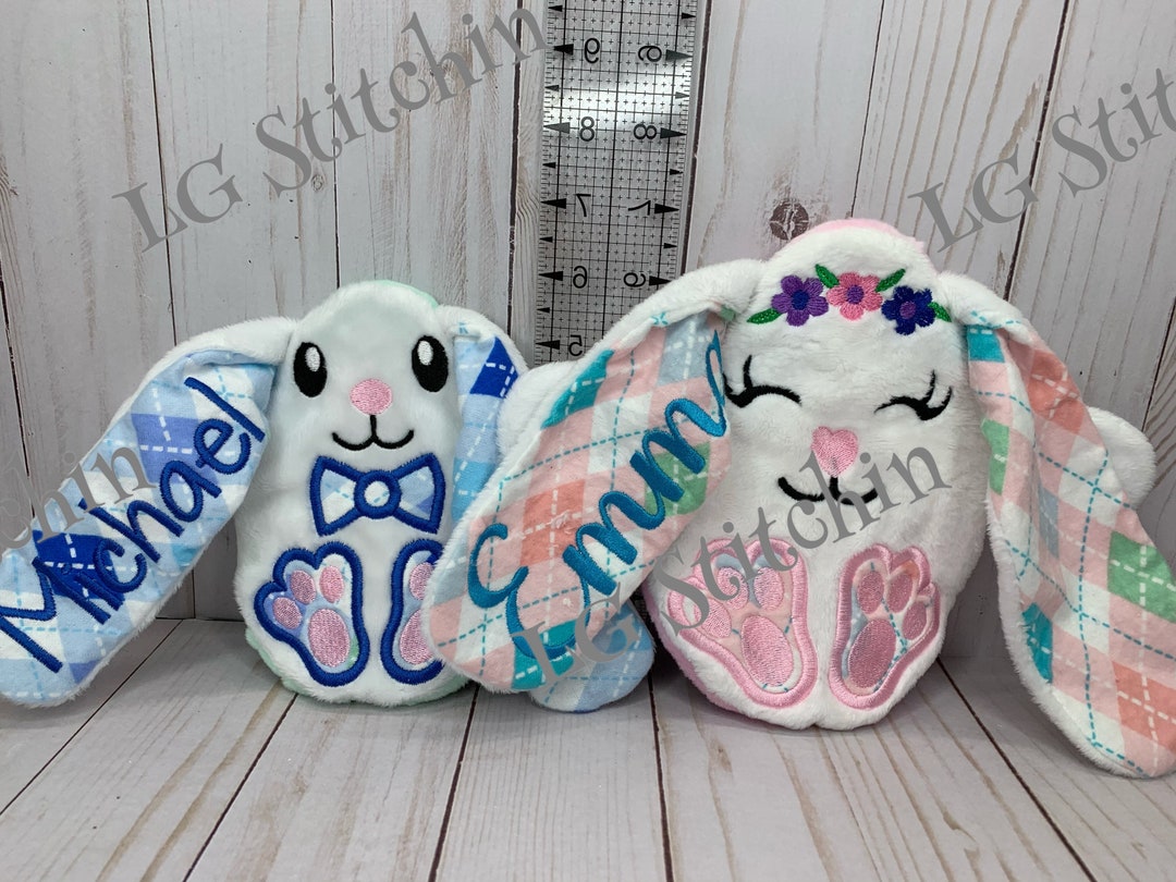 Easter Gift Custom Rabbit Long Ears Easter Gift Baby Gift Child Boy ...