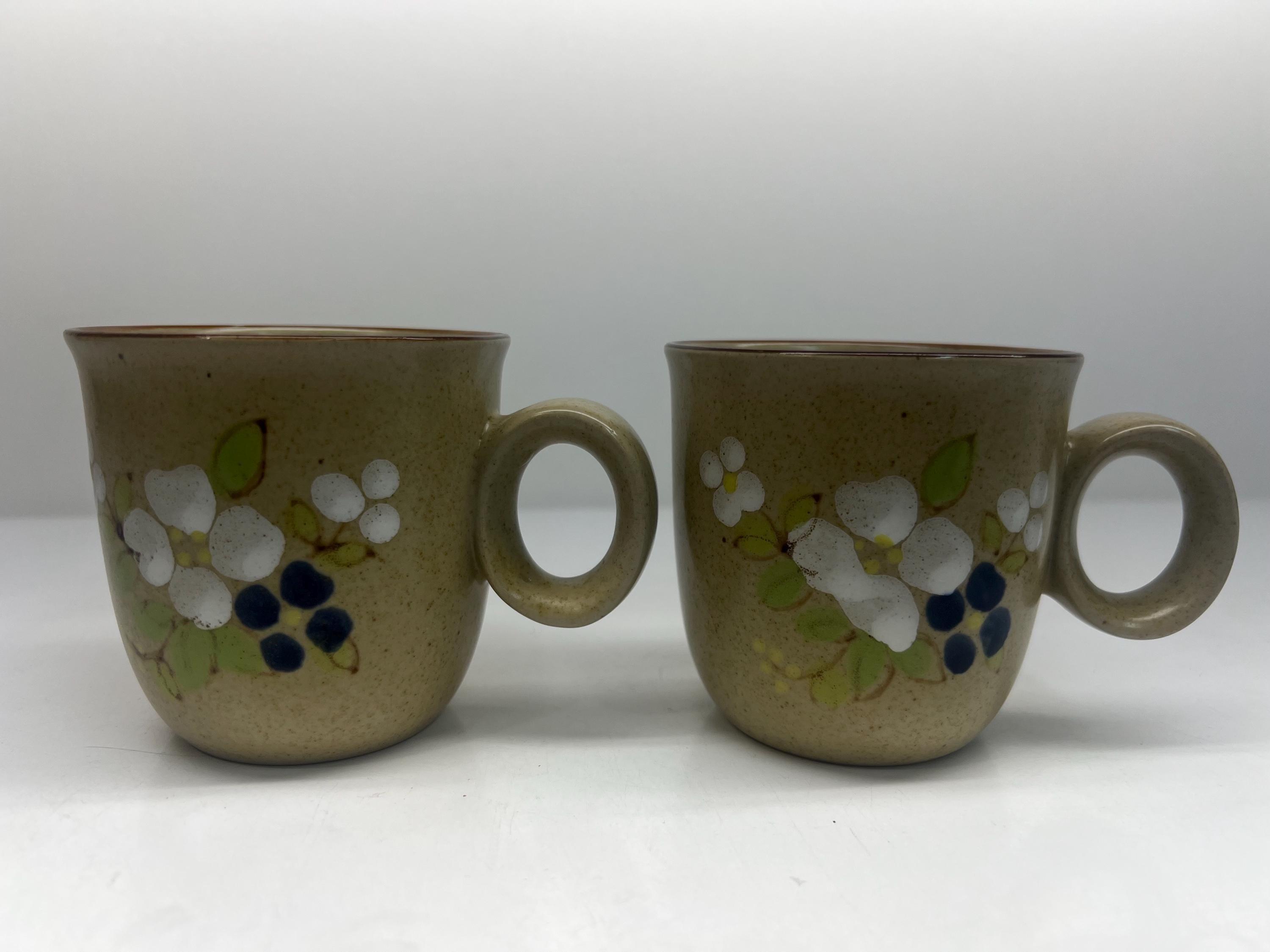 Noritake - カップ Noritake Stoneware, Rapture 8578, Coffee Cups Mugs, Made in Japan