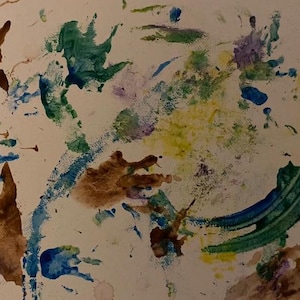True Alligator Art: Paintings Created By Real Live Alligators (General Colors)