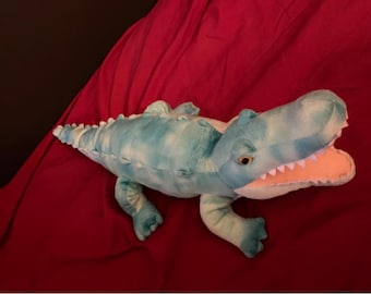 Plush Alligator (color BLUE)