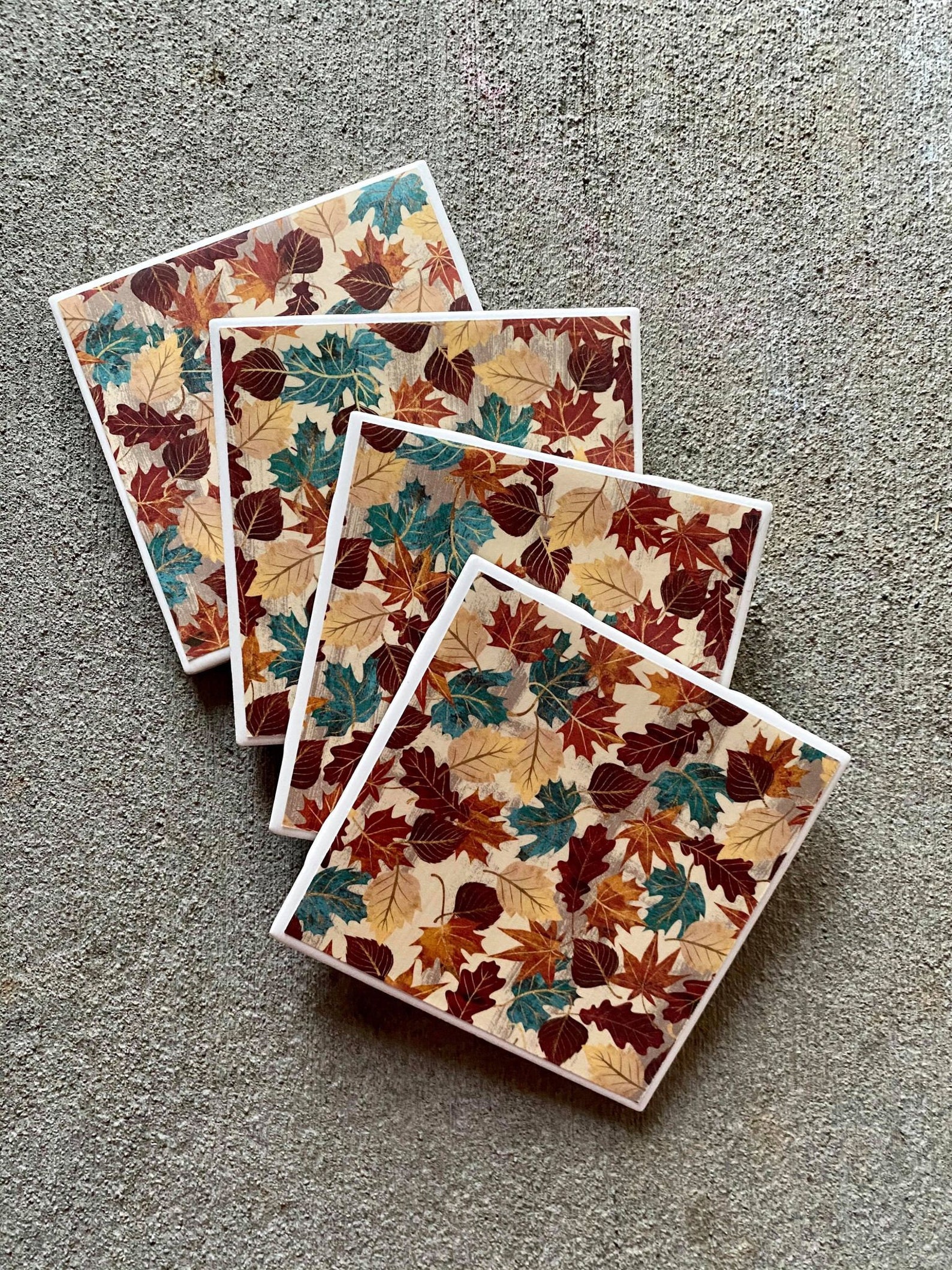 Ceramic Tile Coasters Etsy