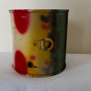 Vintage Herter's Fish Call Lure Unique Sound Caller Finder Decoy Metal Can Bell image 1