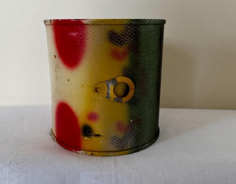 Vintage Herter's Fish Call Lure Unique Sound Caller Finder Decoy Metal Can Bell image 1