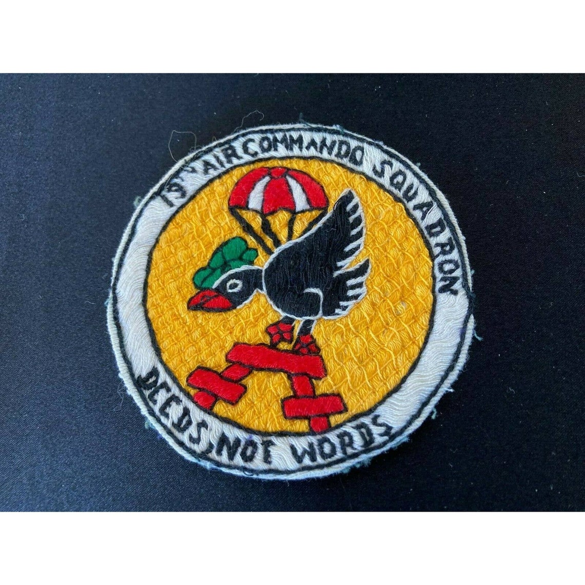 Vietnam War Us Air Force 19th Air Commando Squadron Patch Etsy