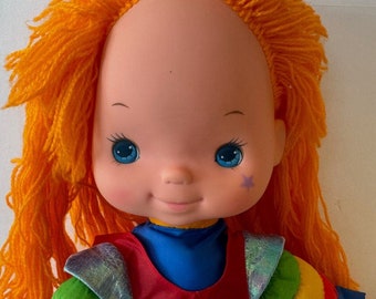 Peluche Rainbow Brite P'tit Malin 30 cm Mattel 1983