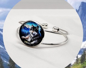 Wolf Mountain Bracelet & Necklace Jewelry Set