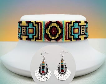 African Morning Choker Set