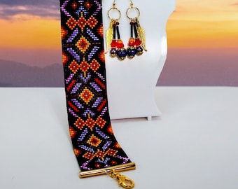 Wide Native Bracelet Set