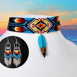 Tribal Sky Choker Set