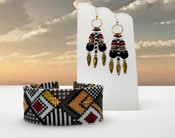 Multi Patterned Bracelet Set