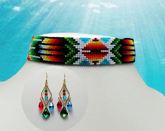 Star Diamond Choker Set