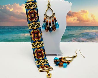 Geo Sectional Bracelet Set