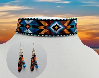 Aztec Star Choker Set