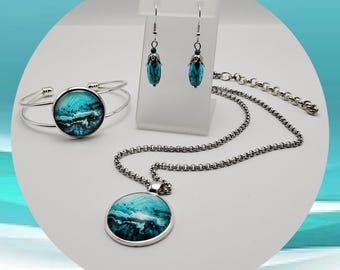 Cabochon Bracelet Set