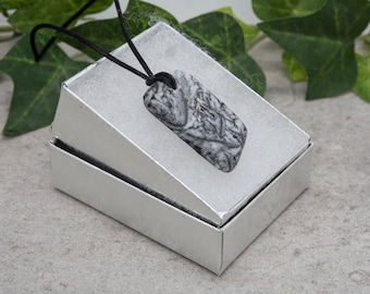 Pinolith pendant necklaces with cord of your choice