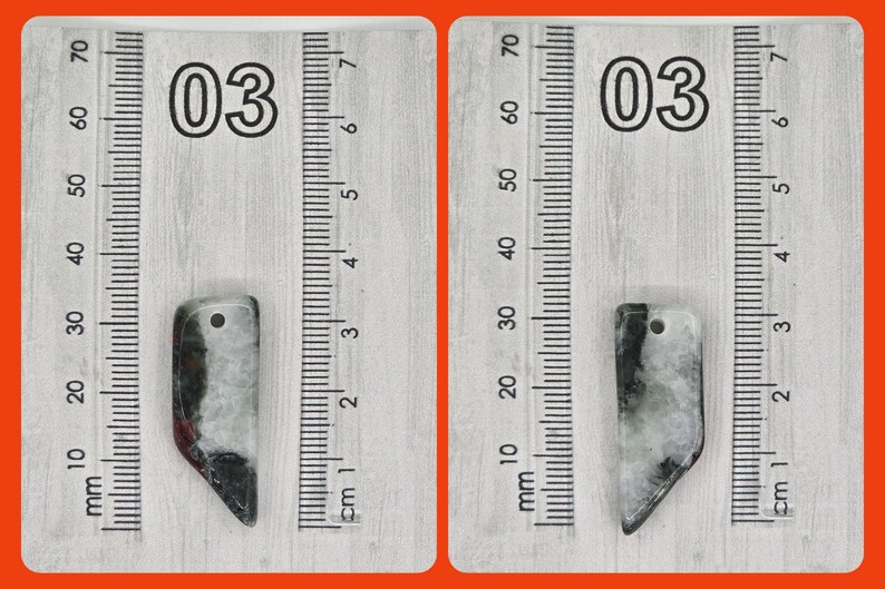 Bloodstone Pendant Necklace Adjustable Cord Metaphysical Jewelry 03
