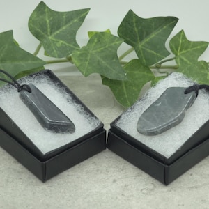 Canadian Labradorite ethically sourced pendant necklaces with cord of your choice