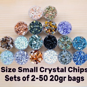 Small size rock chip sets 20gr bags