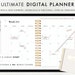 2022 2023 Ultimate Digital Planner | Monthly, Weekly, and Daily Planner, iPad Planner, Hyperlinked Planner, Goodnotes Planner, Notability 