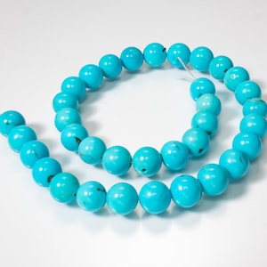 Sleeping Beauty Turquoise-12mm Rounds SB12a3