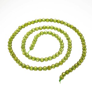 Peridot(Arizona)3.5mm Faceted Rounds PDRF3b