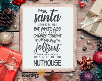 Santas Sayings Etsy