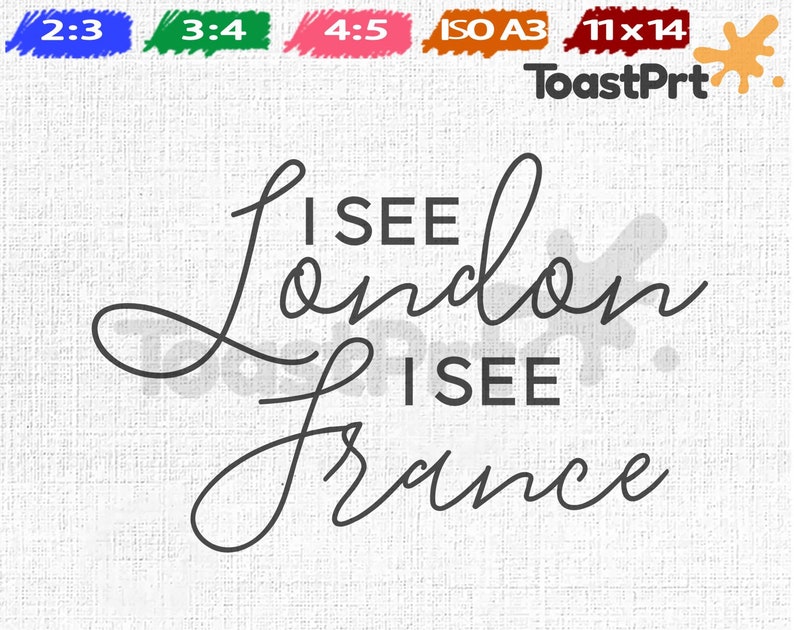 I See London I See France Meaning