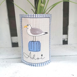 Maritime : Mouette Ahoy 13x18