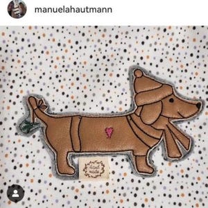 Animals. Dachshunds, 4 versions, 13x18 image 9