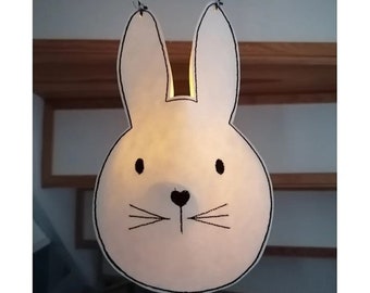 Easter bunny head 16x26