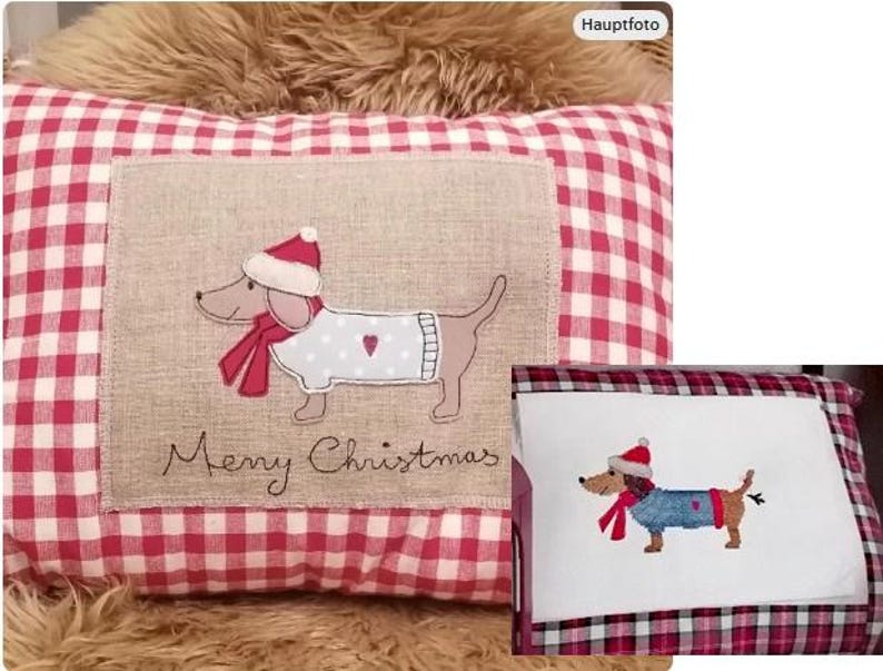 Animals. Dachshunds, 4 versions, 13x18 image 1