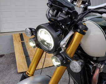 トライアンフ スクランブラー XE XC LED フォグランプ ドライビング