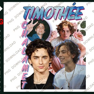 Timothee Chalamet Spring sign designs, Timothee Chalamet digital planner, Timothee Chalamet png stickers, Timothee Chalamet png succulents